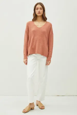 Janice V Neck Sweater
