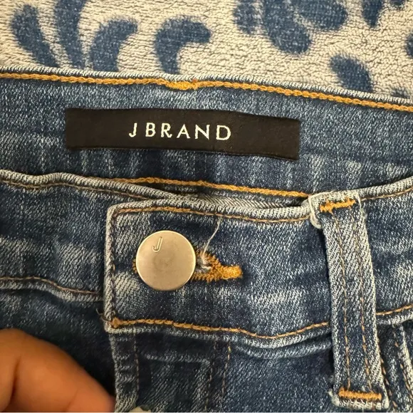JBrand Indigo Reflective Womens Skinny Jeans Size 26