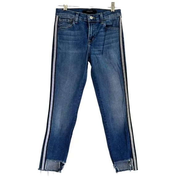 JBrand Indigo Reflective Womens Skinny Jeans Size 26