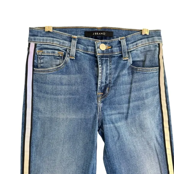 JBrand Indigo Reflective Womens Skinny Jeans Size 26