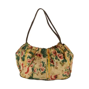 Jean Paul Gaultier Floral Print Shoulder Bag