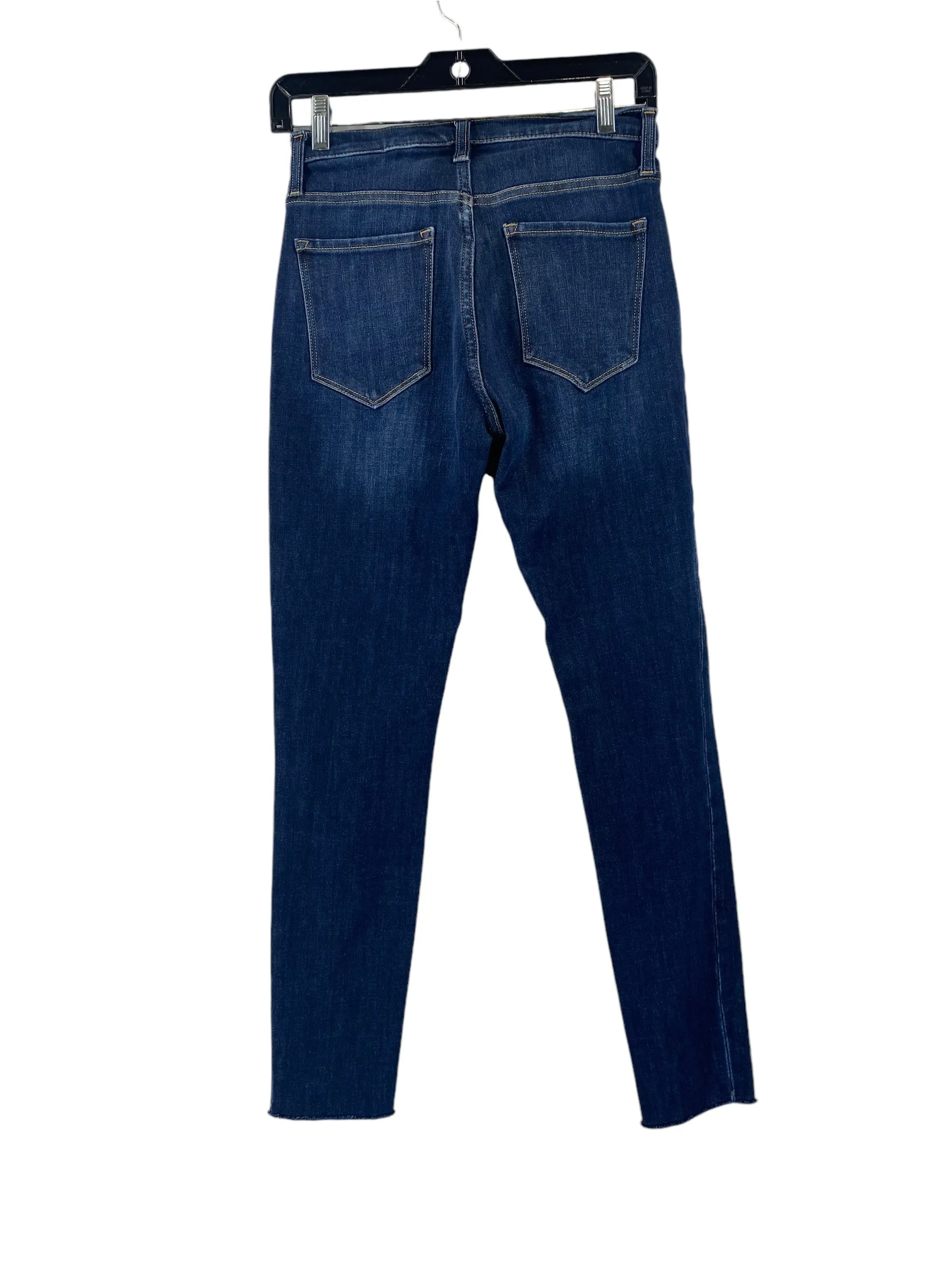Jeans Skinny By Banana Republic In Blue Denim, Size: 26