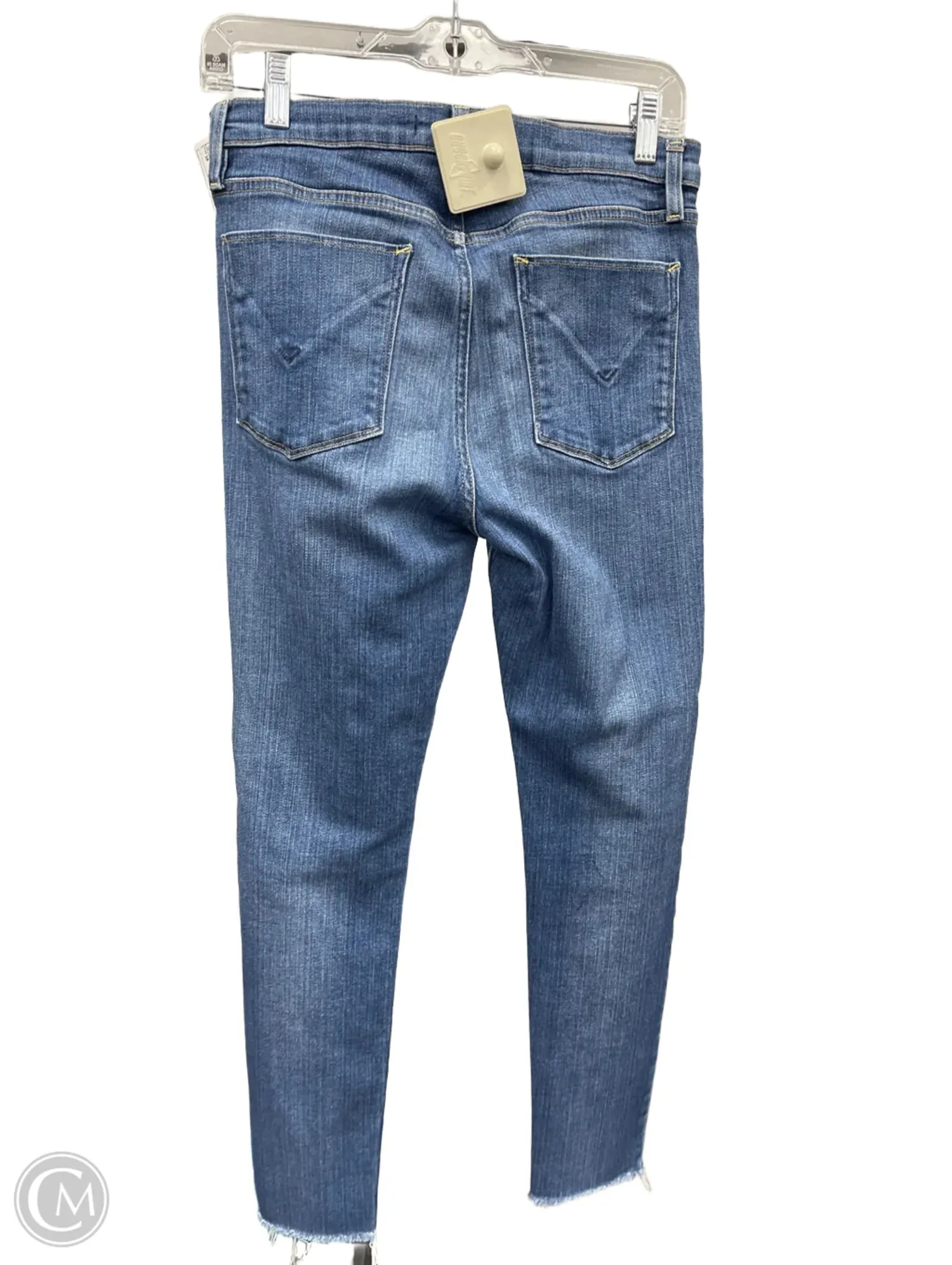 Jeans Skinny By Hudson In Blue Denim, Size: 10