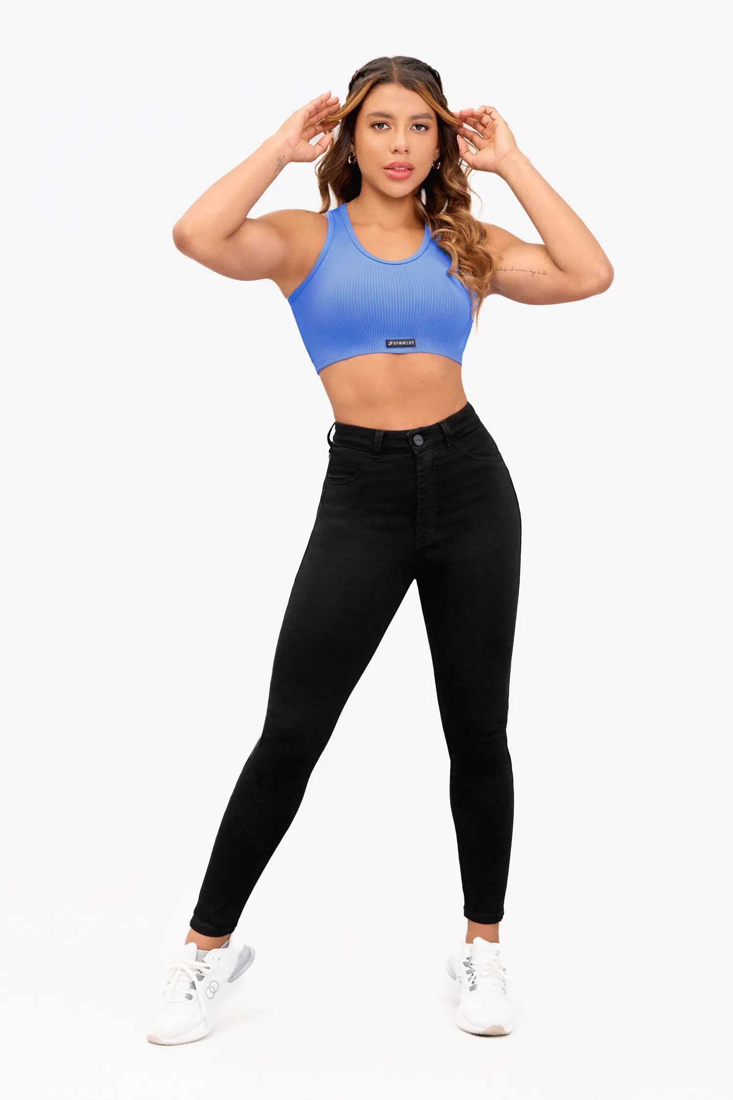 JEANS SUPER STRETCH NEGRO 01312CA-DO06