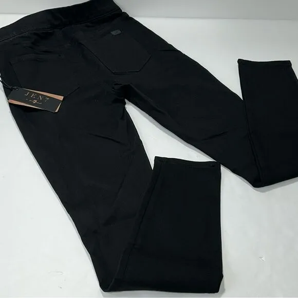 Jen 7 7 For All Mankind Black Comfort Skinny Jeans Size 2 NWT