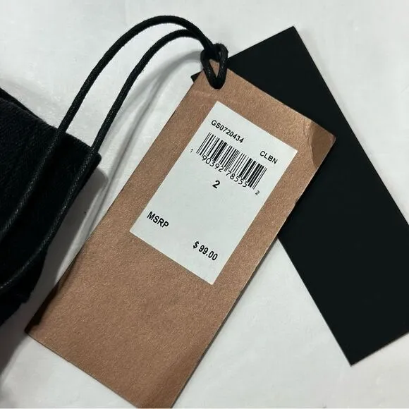 Jen 7 7 For All Mankind Black Comfort Skinny Jeans Size 2 NWT