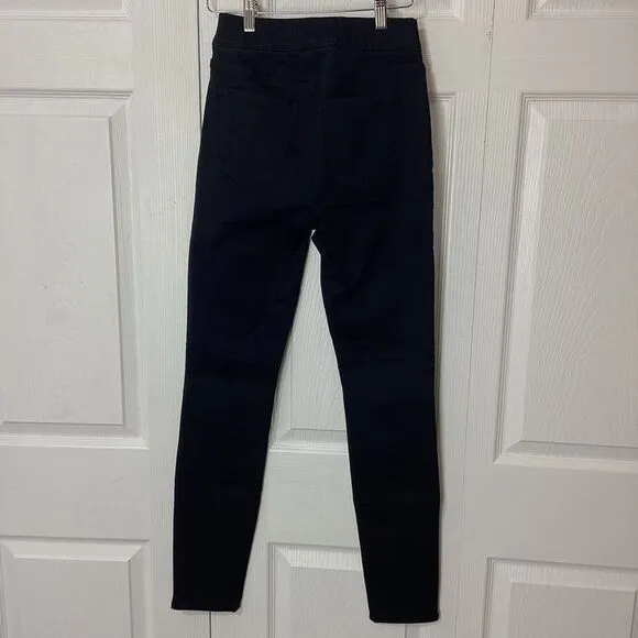 Jen 7 7 For All Mankind Black Comfort Skinny Jeans Size 2 NWT