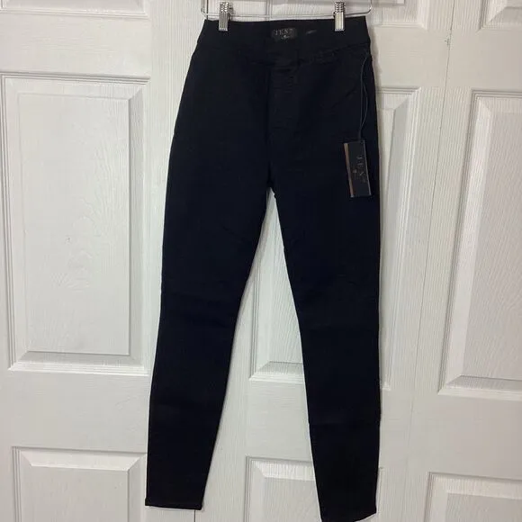 Jen 7 7 For All Mankind Black Comfort Skinny Jeans Size 2 NWT