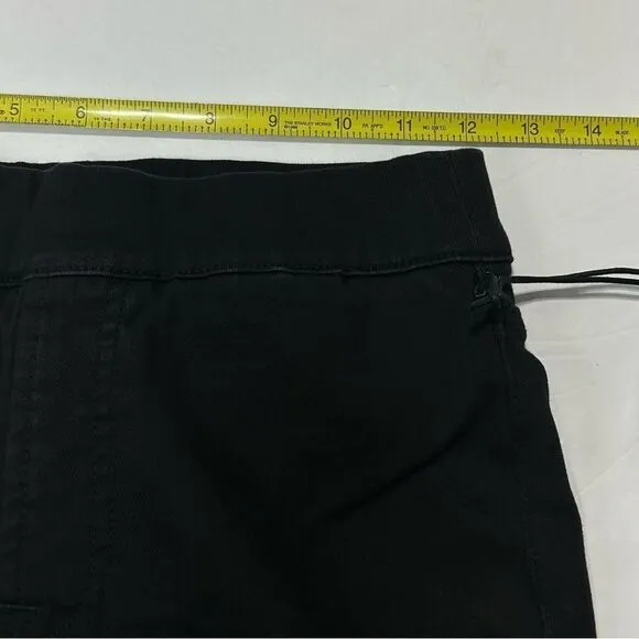 Jen 7 7 For All Mankind Black Comfort Skinny Jeans Size 2 NWT