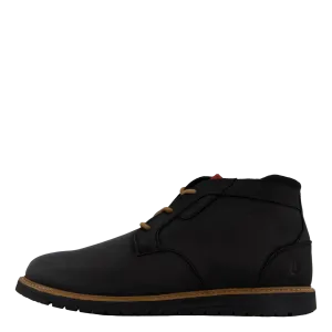 Jenson Chukka Bold Black Nubuck