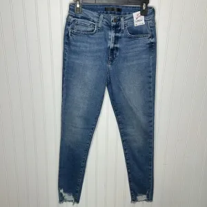 Joe’s hi rise curvy Skinny ankle honey New Size 28