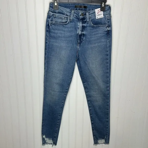 Joe’s hi rise curvy Skinny ankle honey New Size 28