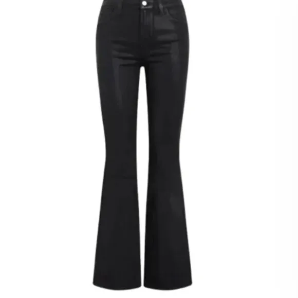 Joe's HI(rise) Curvy Cropped Boot Jeans in Black - 24  NWOT