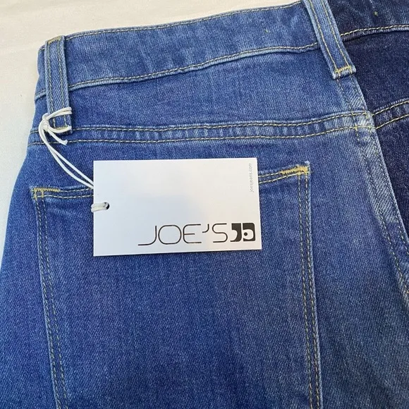 Joe's Jeans The Bella High Rise Size 26 Two Tone Blue Denim Skirt NWT $178