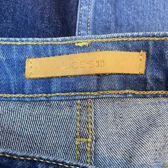 Joe's Jeans The Bella High Rise Size 26 Two Tone Blue Denim Skirt NWT $178