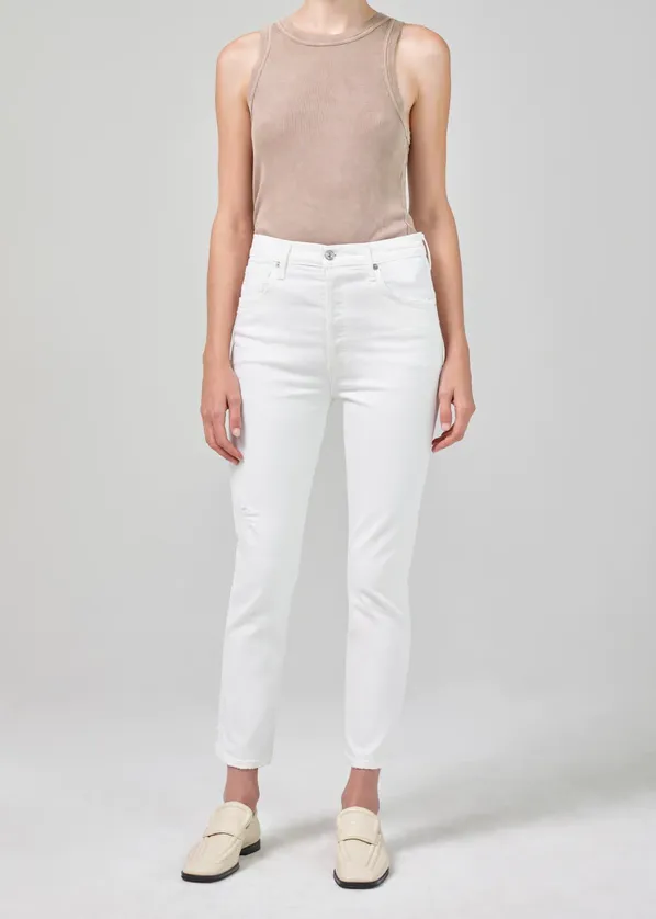 Jolene High Rise Straight Leg Jean