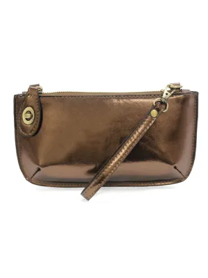 Joy Susan Liquid Metal Mini Crossbody Wristlet - Copper