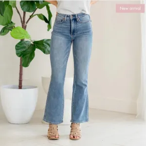Judy Blue High Rise Tummy Control Classic Bootcut Jeans Long Inseam Various NEW