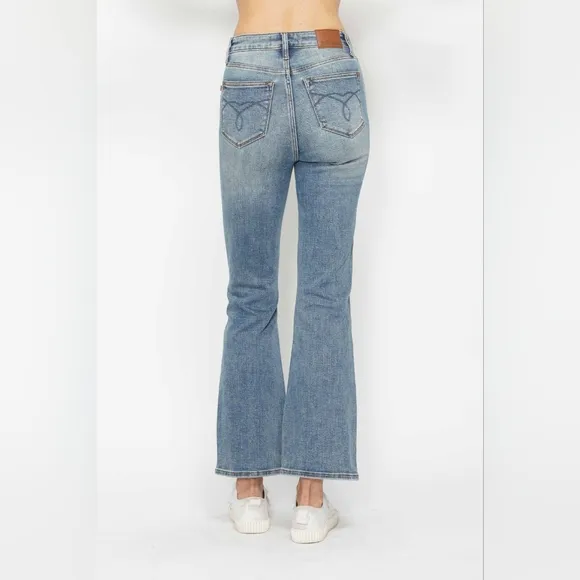 Judy Blue High Rise Tummy Control Classic Bootcut Jeans Long Inseam Various NEW