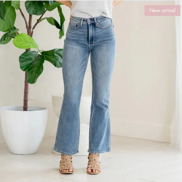 Judy Blue High Rise Tummy Control Classic Bootcut Jeans Long Inseam Various NEW