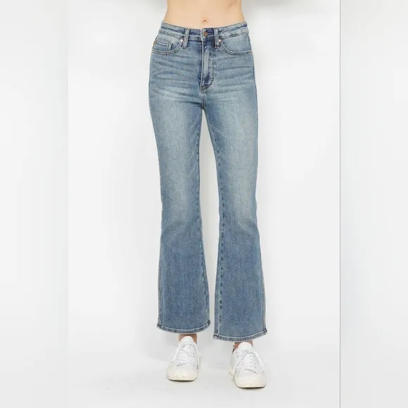 Judy Blue High Rise Tummy Control Classic Bootcut Jeans Long Inseam Various NEW