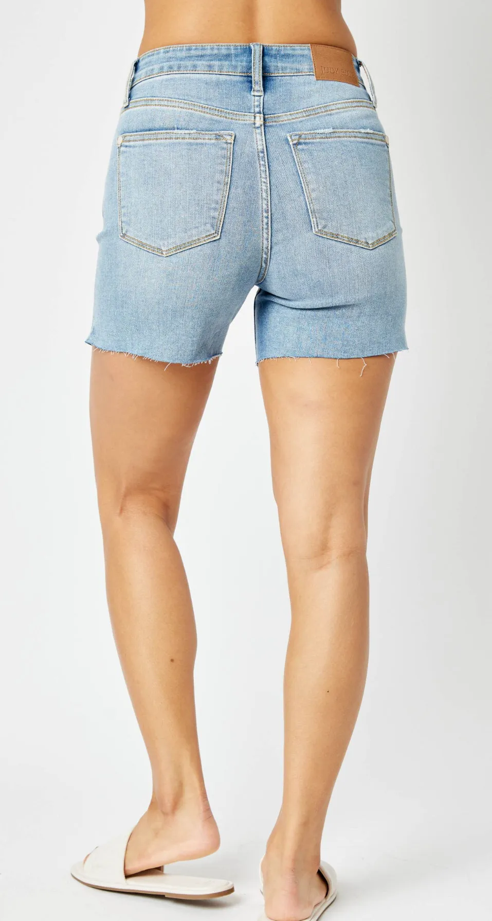 Judy Blue Mid Rise Shorts