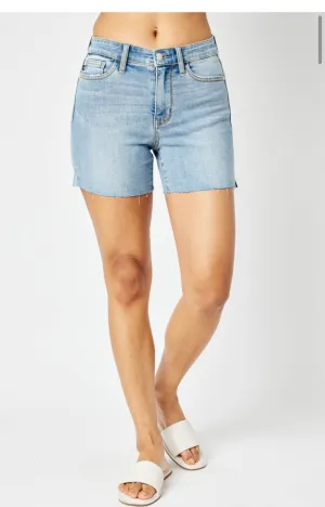Judy Blue Mid Rise Shorts