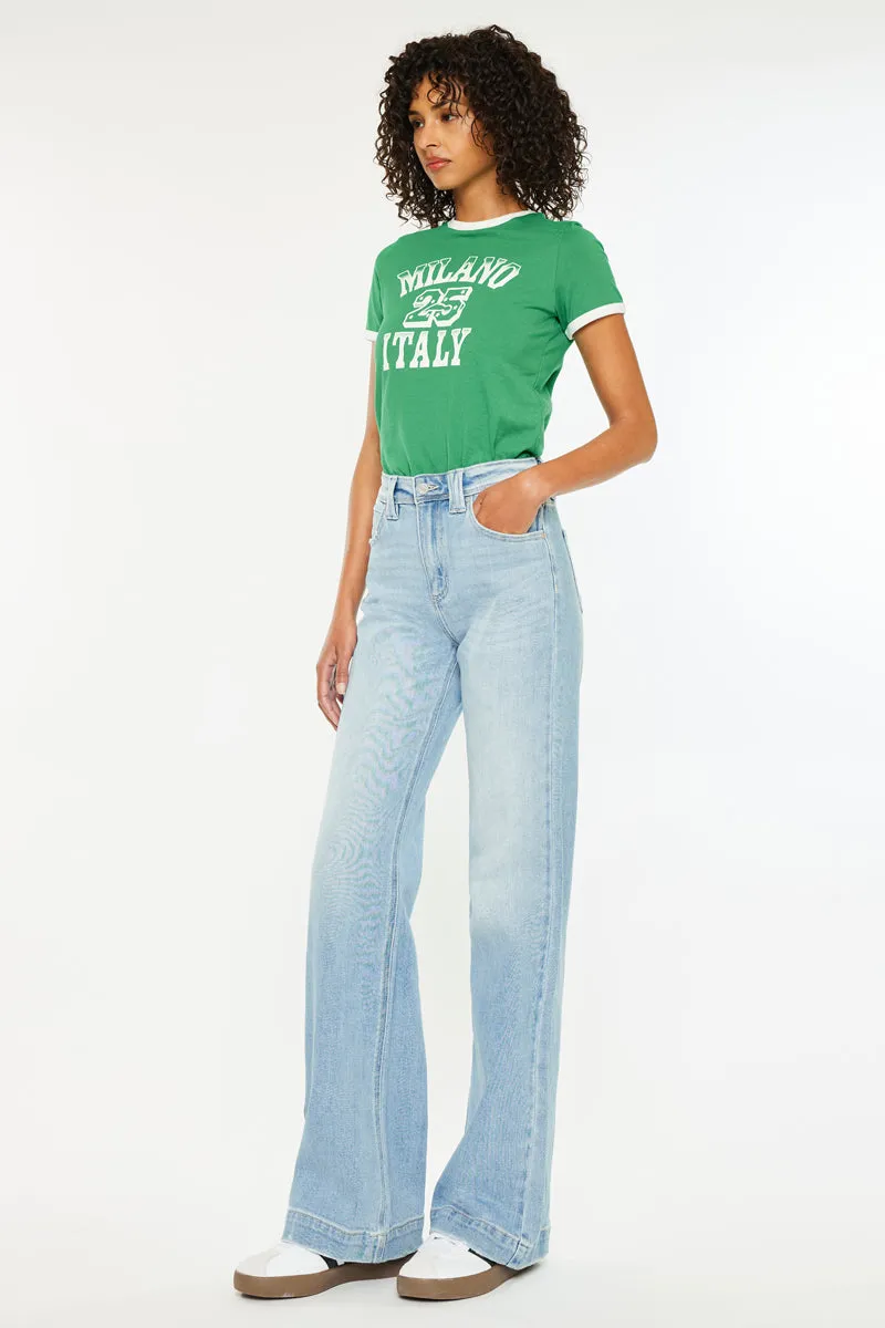 Juliany High Rise Holly Flare Jeans
