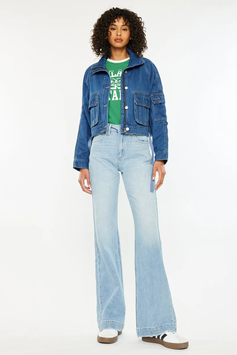 Juliany High Rise Holly Flare Jeans