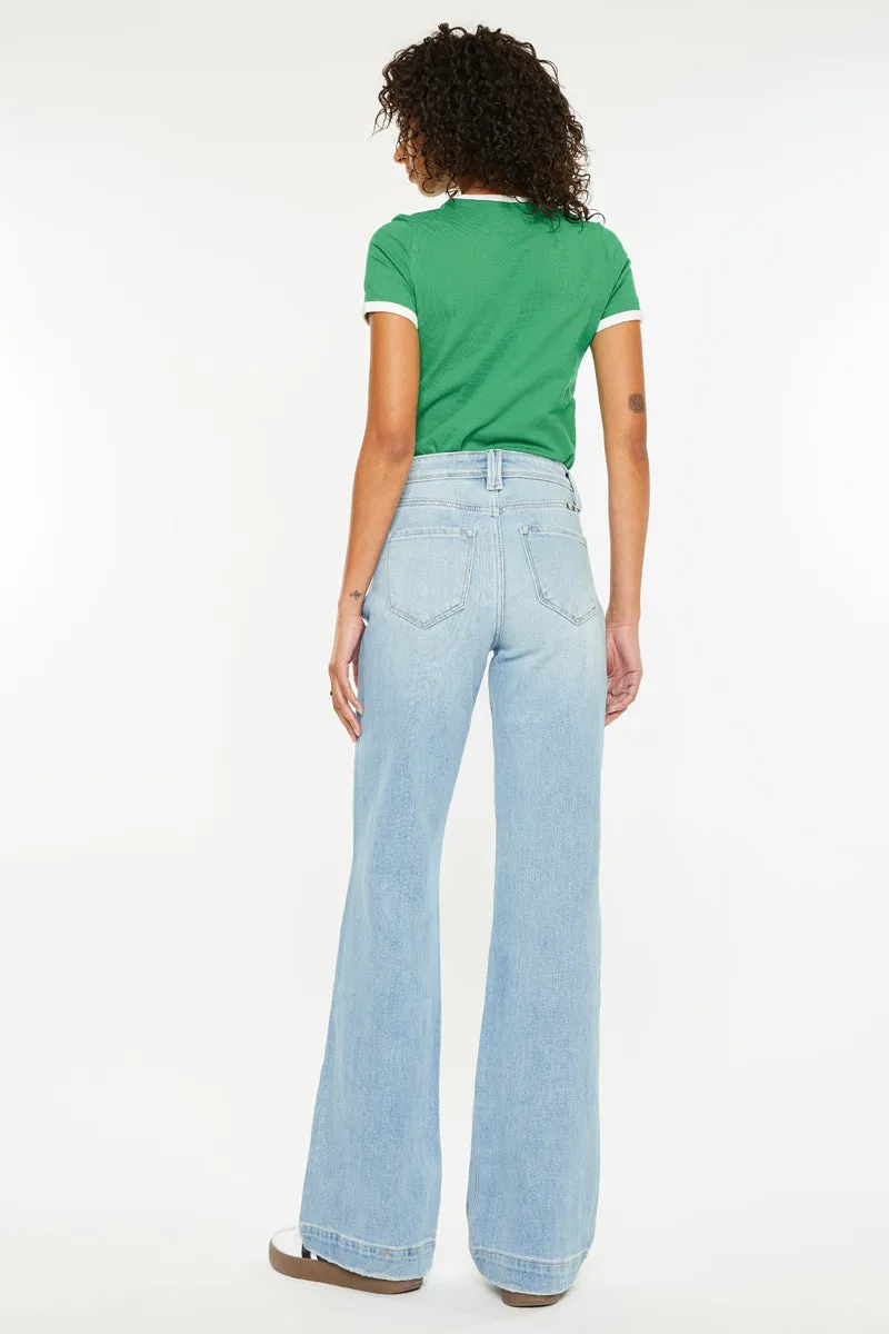 Juliany High Rise Holly Flare Jeans