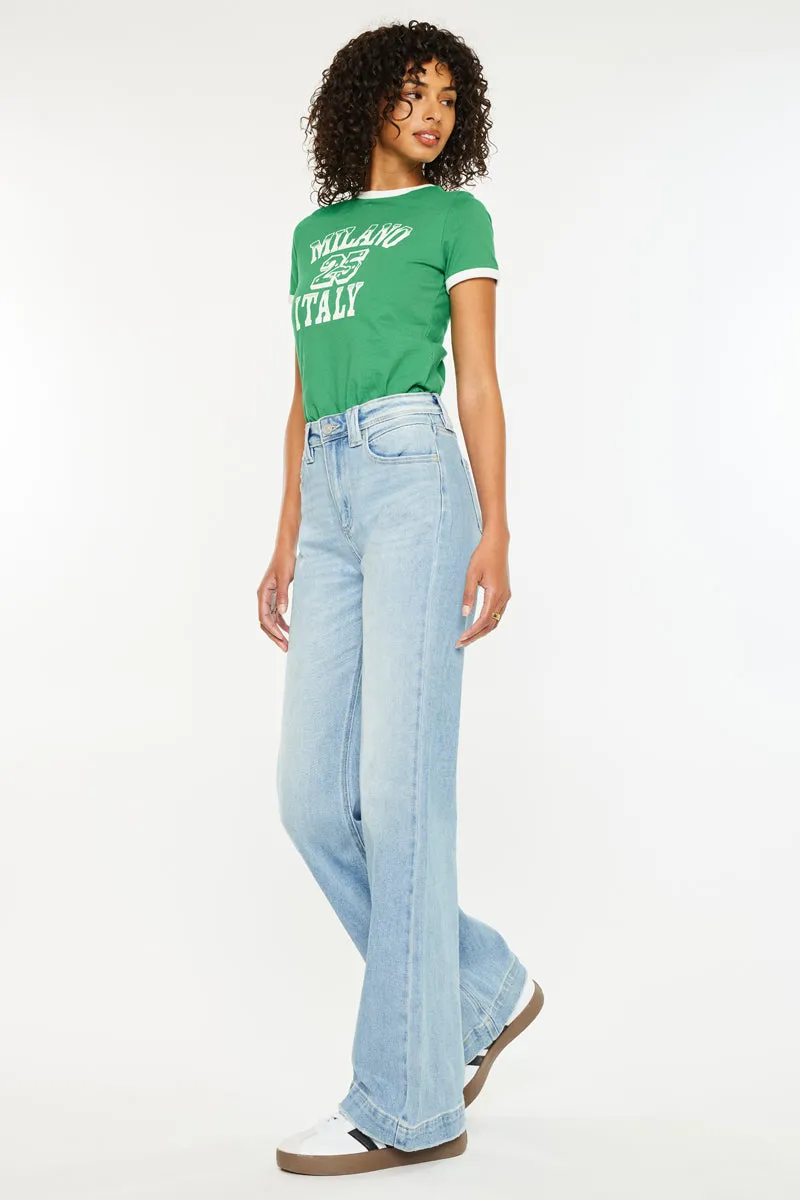 Juliany High Rise Holly Flare Jeans