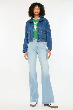 Juliany High Rise Holly Flare Jeans