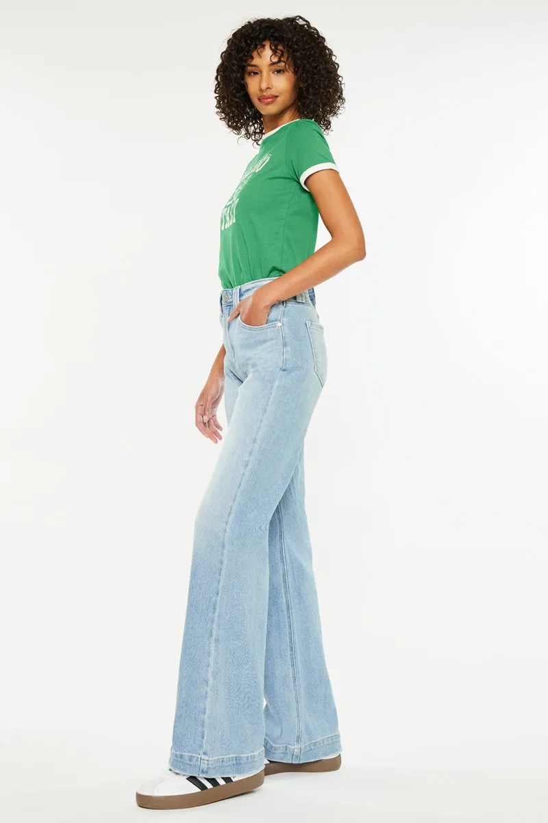 Juliany High Rise Holly Flare Jeans
