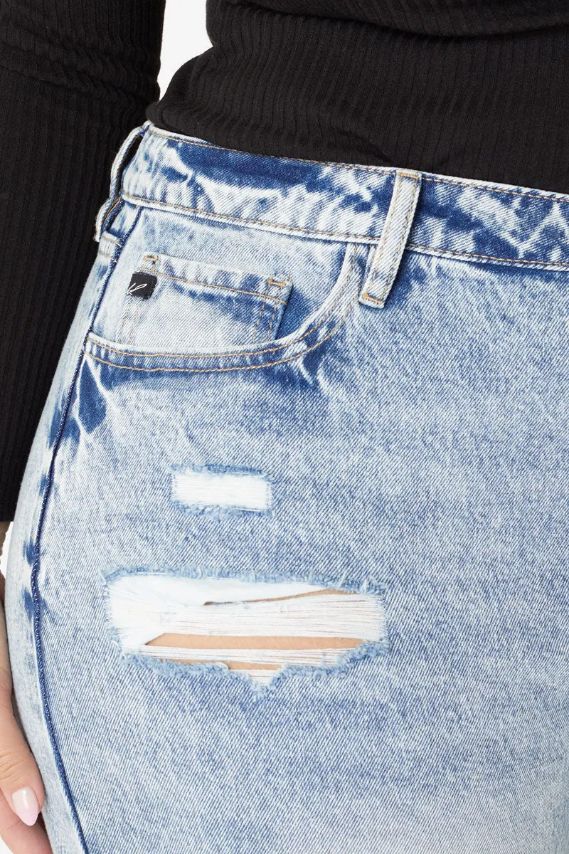 Juliet Ultra High Rise Mom Jeans (Plus Size)