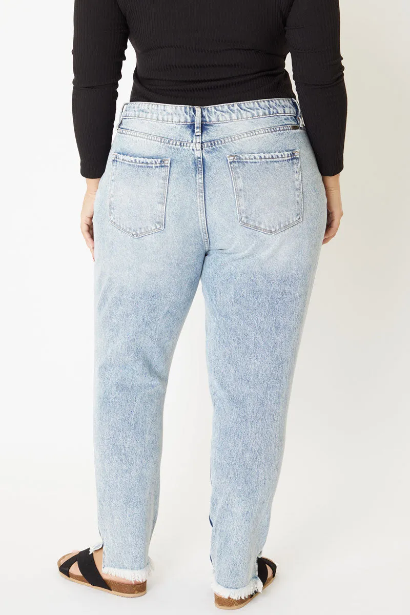 Juliet Ultra High Rise Mom Jeans (Plus Size)