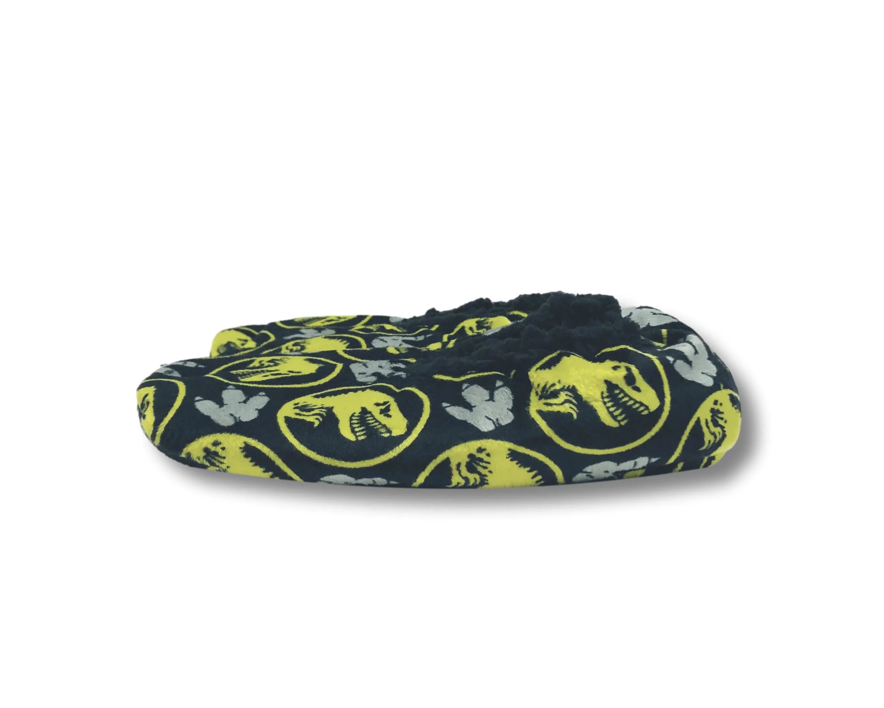 Jurassic World Boys Slippers Fuzzy Slipper Socks for Kids
