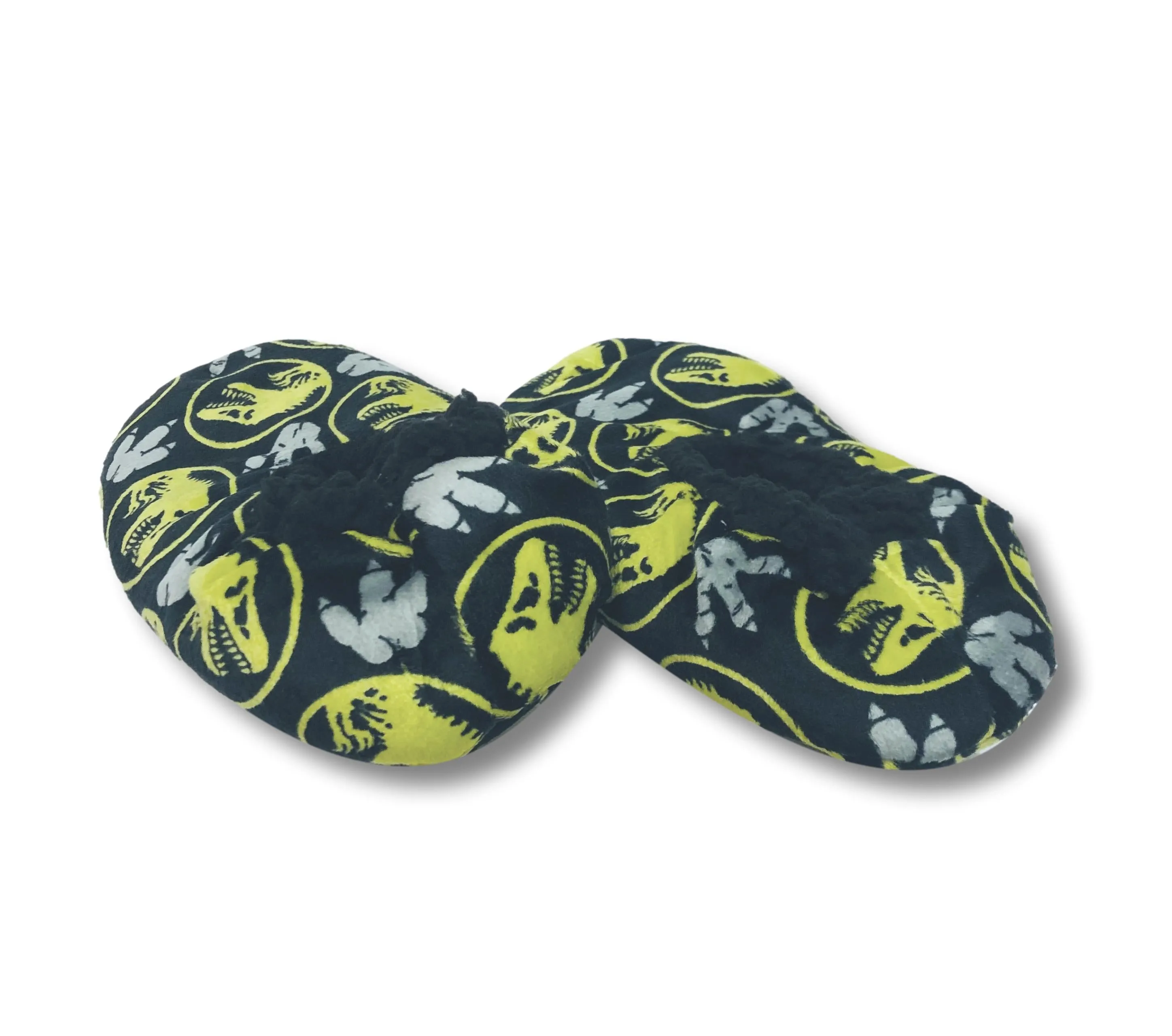Jurassic World Boys Slippers Fuzzy Slipper Socks for Kids