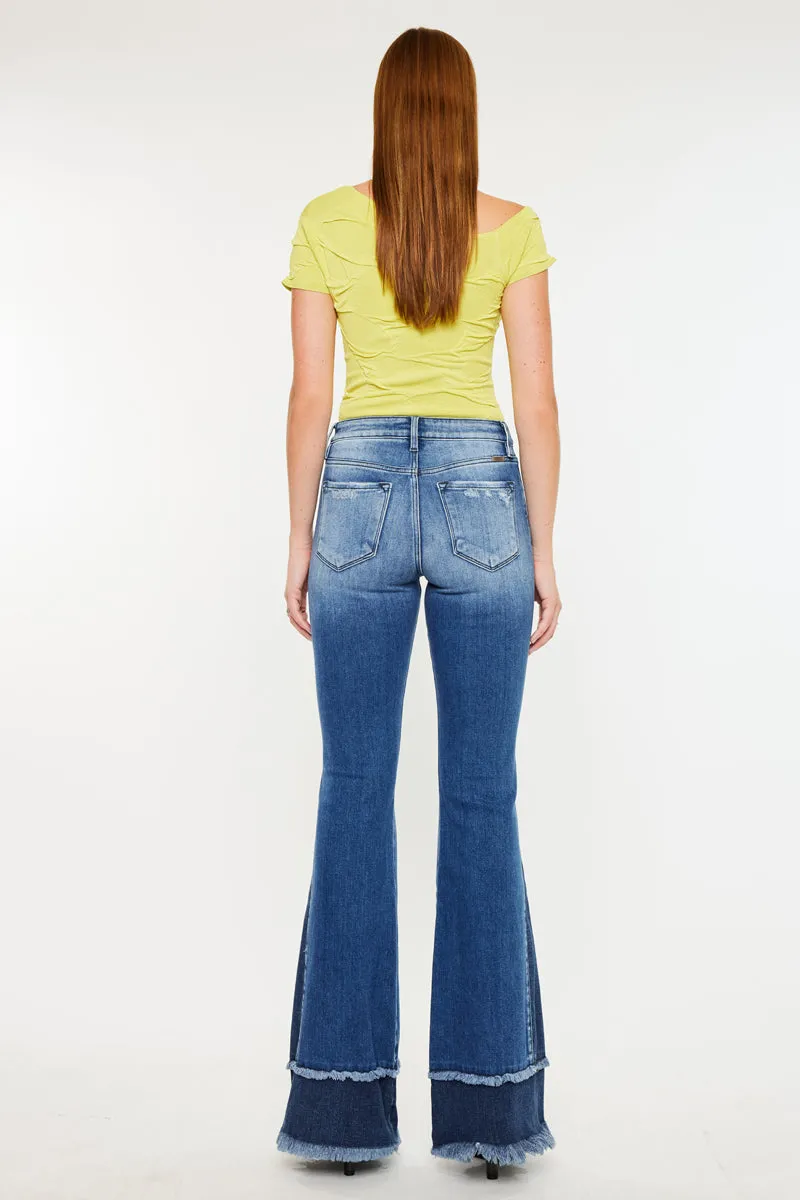 Kacey High Rise Flare Jeans