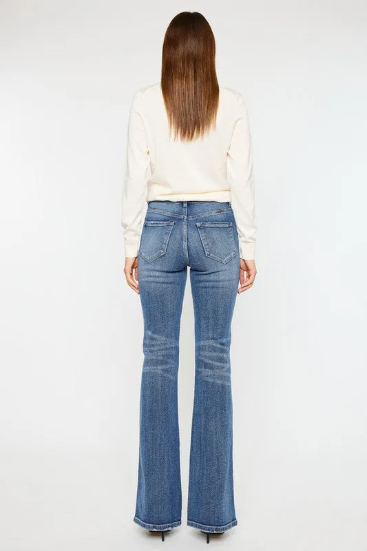 Kan Can High Rise Flare Jeans - KC7340M