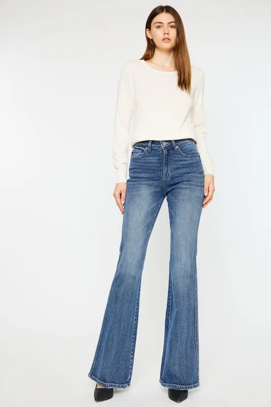 Kan Can High Rise Flare Jeans - KC7340M