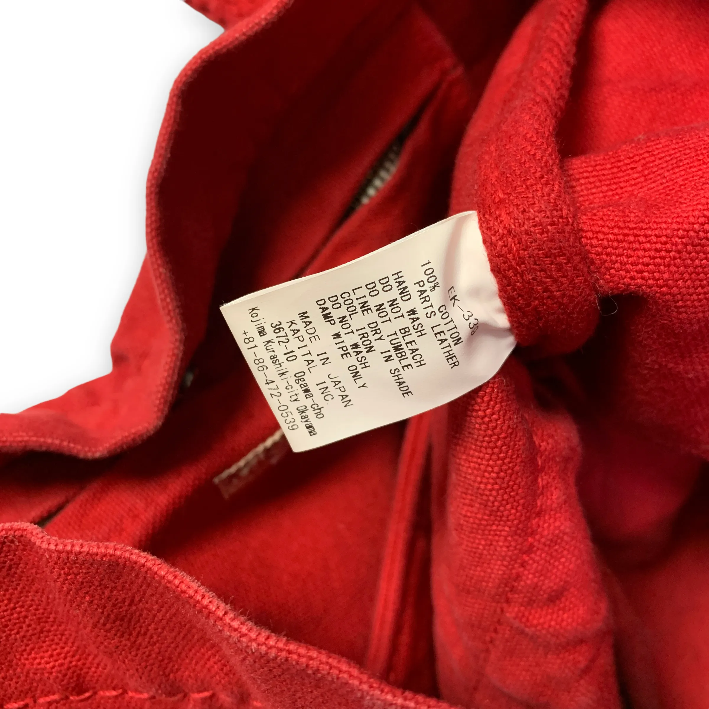 Kapital No. 6 Canvas Standard Tote Bag