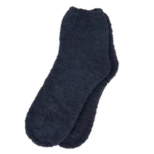 Kashwere Ultra Soft Navy Plush Spa Socks