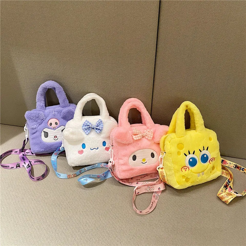 Kawaiii My Melody Cartoon Anime Plush Handbag
