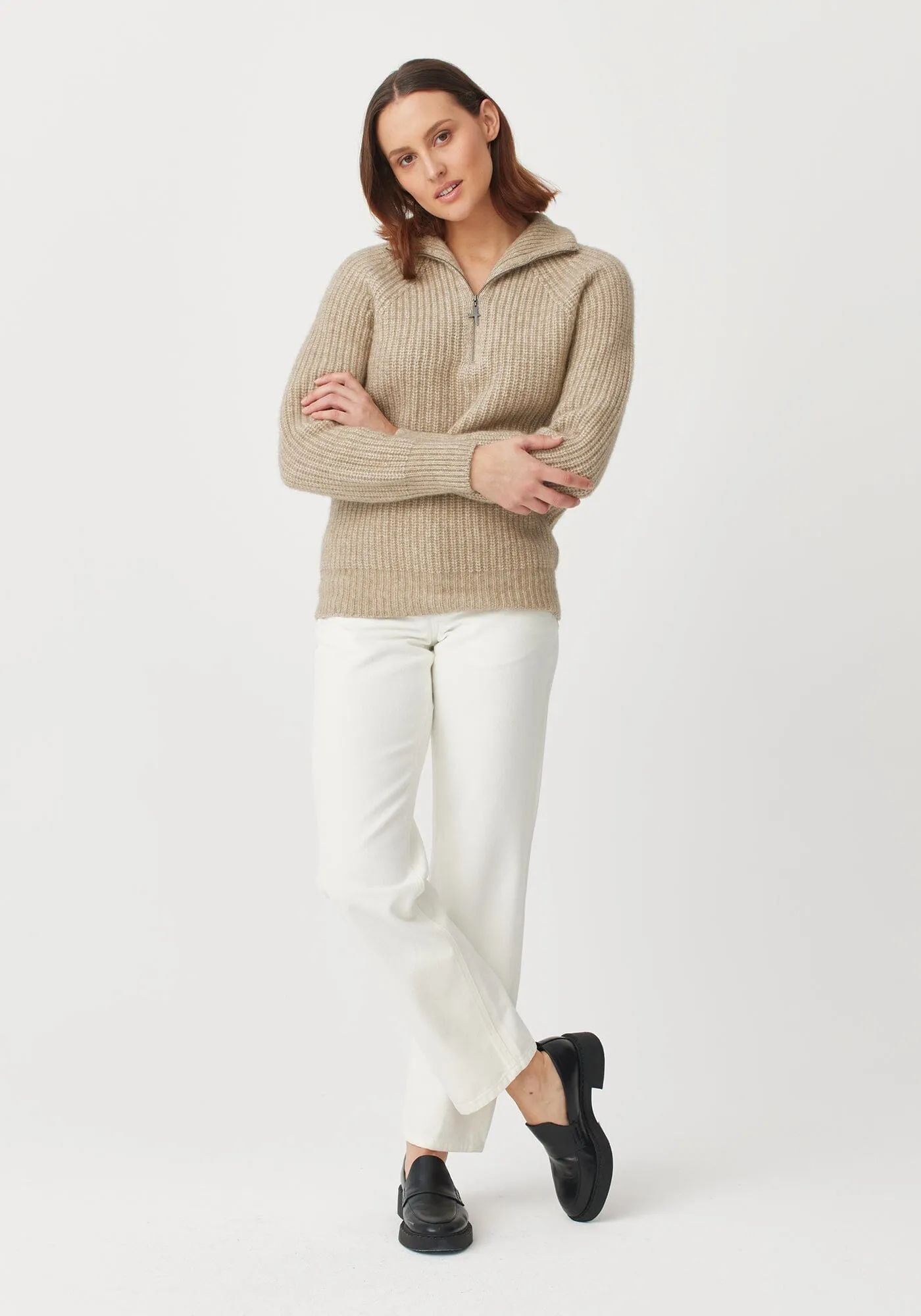 Kenzie Zip Sweater Untouched World