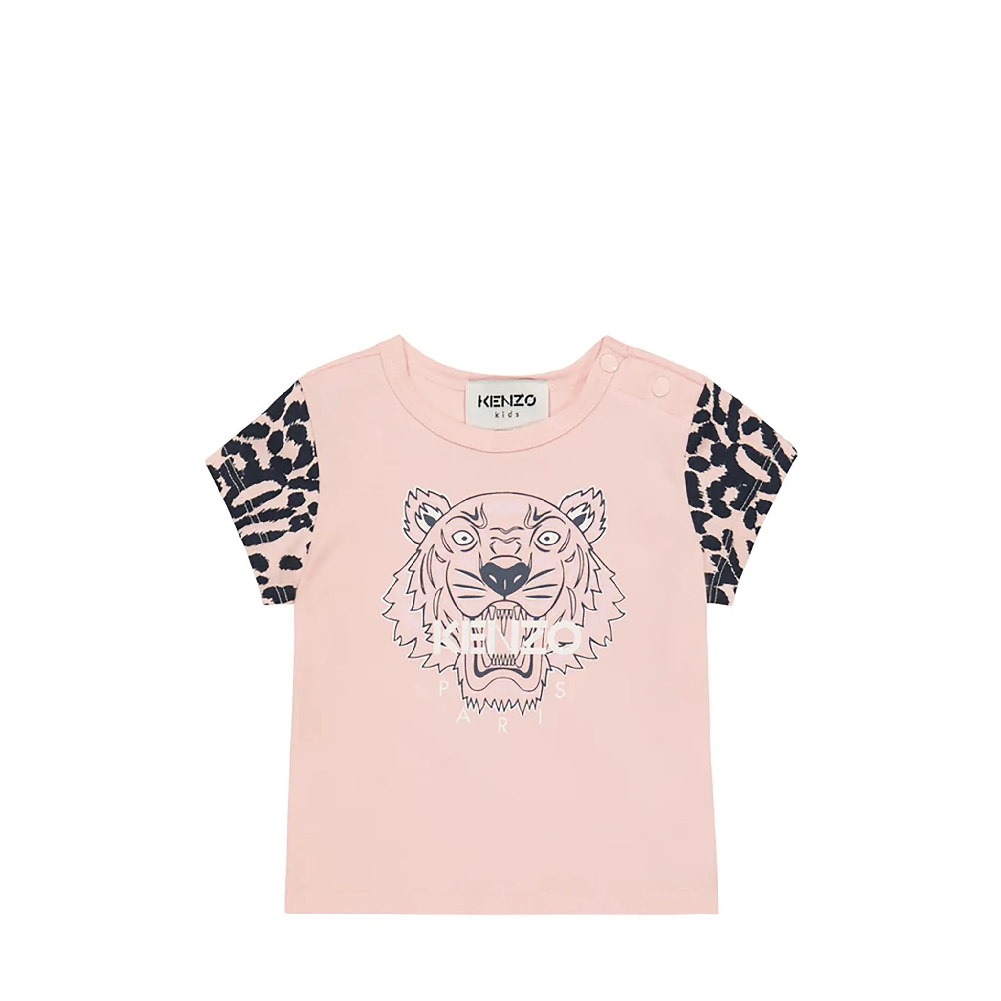 Kenzo Kids Toddler's Animal Print Sleeves Tiger T-Shirt