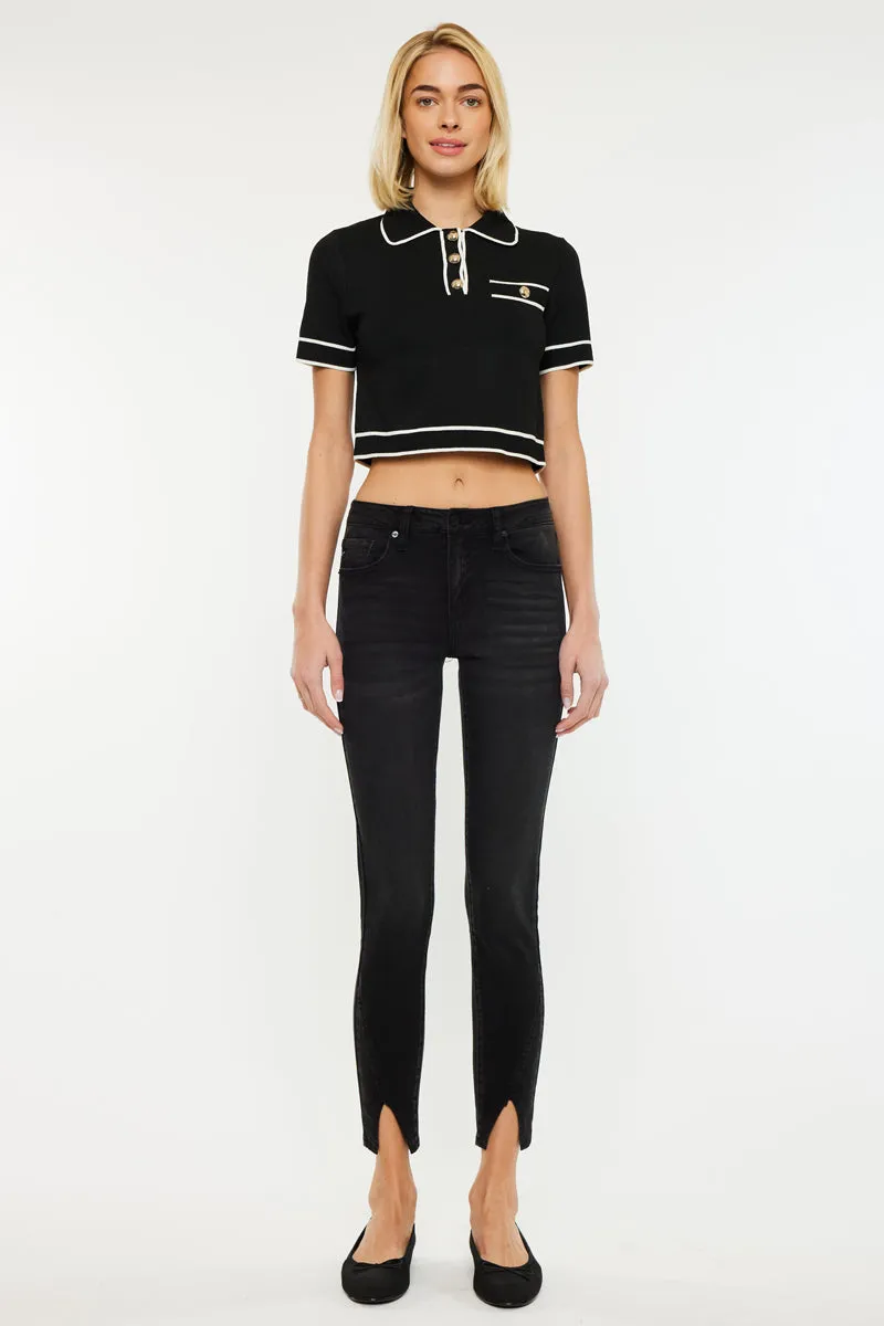 Kingston Mid Rise Ankle Skinny Jeans