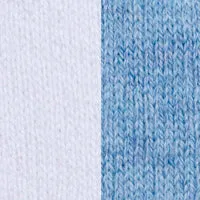 Kinross Stripe Cap Sleeve Vee