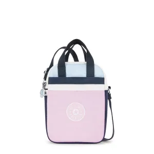 KIPLING-Levy-Small Crossbody with Zipped Closure & Top Ha-L Pink Blue Bl-I5459-9KR