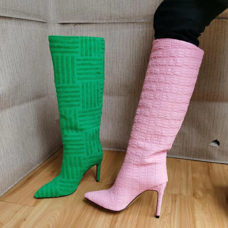 Knee High Long Boots