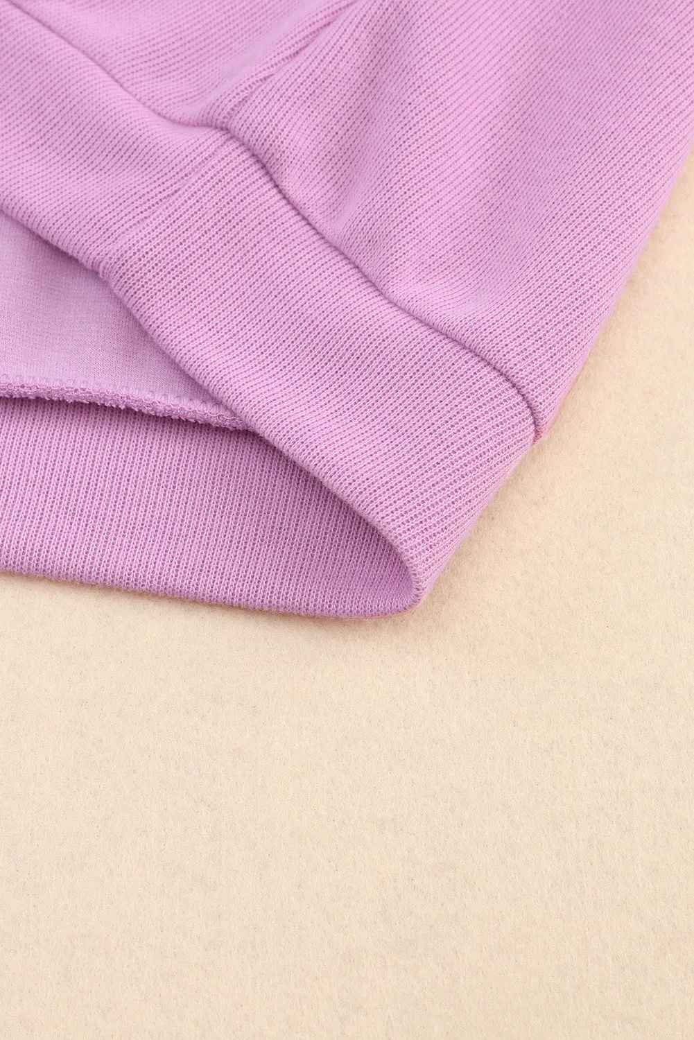 Knitted V Neck Buttoned Cuffs Sweater